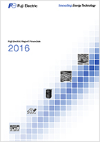 FUJI ELECTRIC REPORT 2016(FINANCIAL)cover image