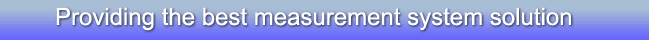 Providing the best measurement system solution