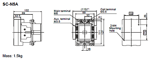 Dimensions SC-03,SC-0