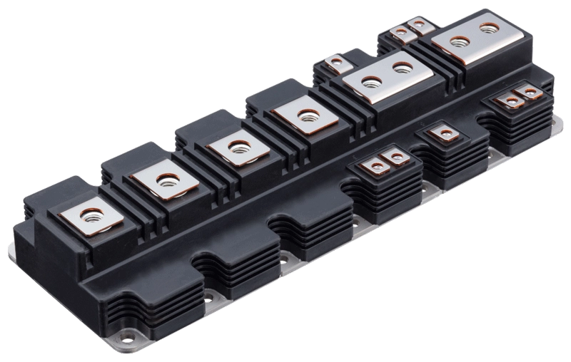 A power semiconductor mounted in a power converter