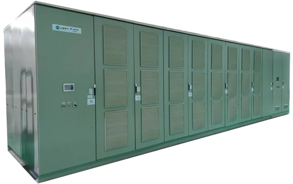 Large-capacity, high-voltage water-cooled inverters