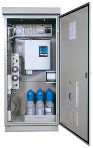 Flue gas analyzer system <ZSU> NOx, SO2, CO, CO2, O2