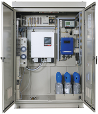 Flue gas analyzer system <ZSU-7> NOx, SO2, CO, CO2, O2, HCl, dust