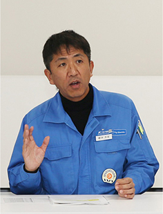Youji Sakurai, Manager, Rotating Machine Manufacturing Section