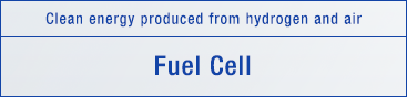 Clean energy produced from hydrogen and air Fuel Cell