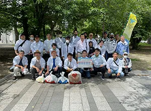 Participated in Love Earth Clean-up 2023