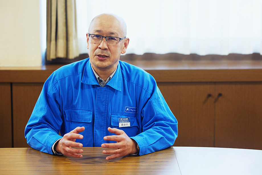 Koji Hasegawa, Manager of the Administration Section Fukiage Office