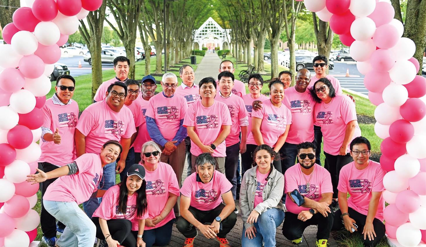 Participated in a Walking Event for Breast Cancer Awareness