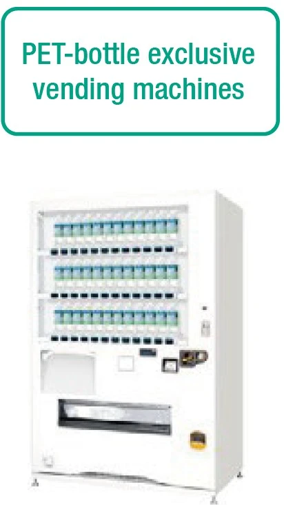 PET-bottle exclusive vending machines