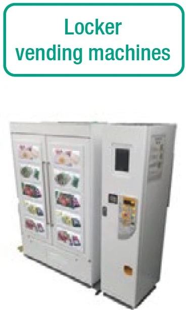 Locker vending machines