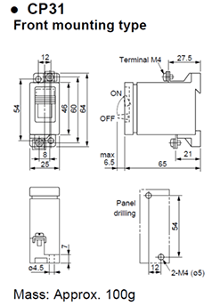 Dimensions CP31