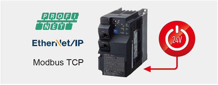 Compatible with 24 V power supplies