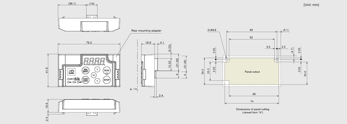 Standard (without USB) Type: TP-M3