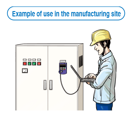 Example of use in the manufacturing site