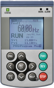 Easy-to-use keypad with excellent visibility