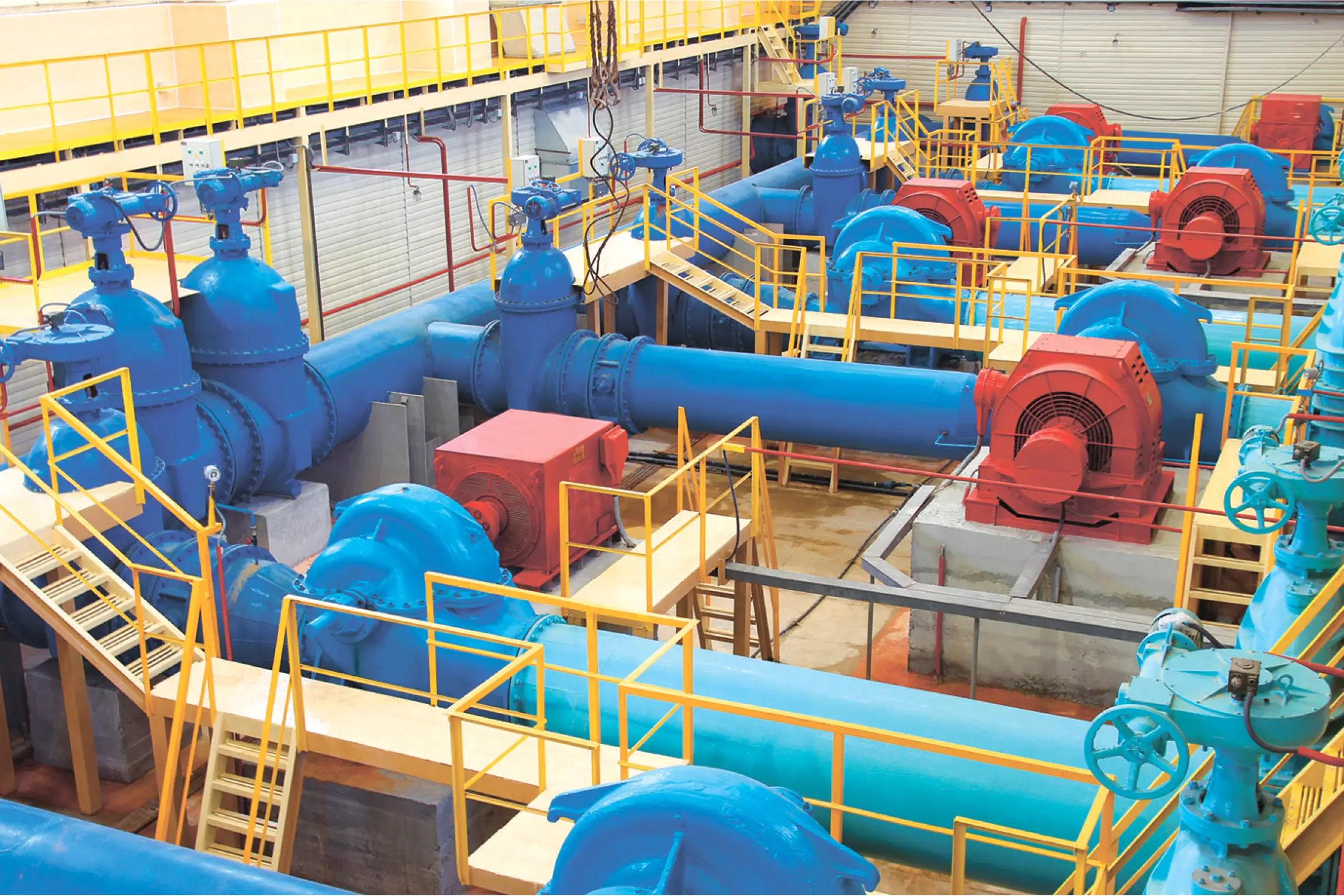 Water treatment pump