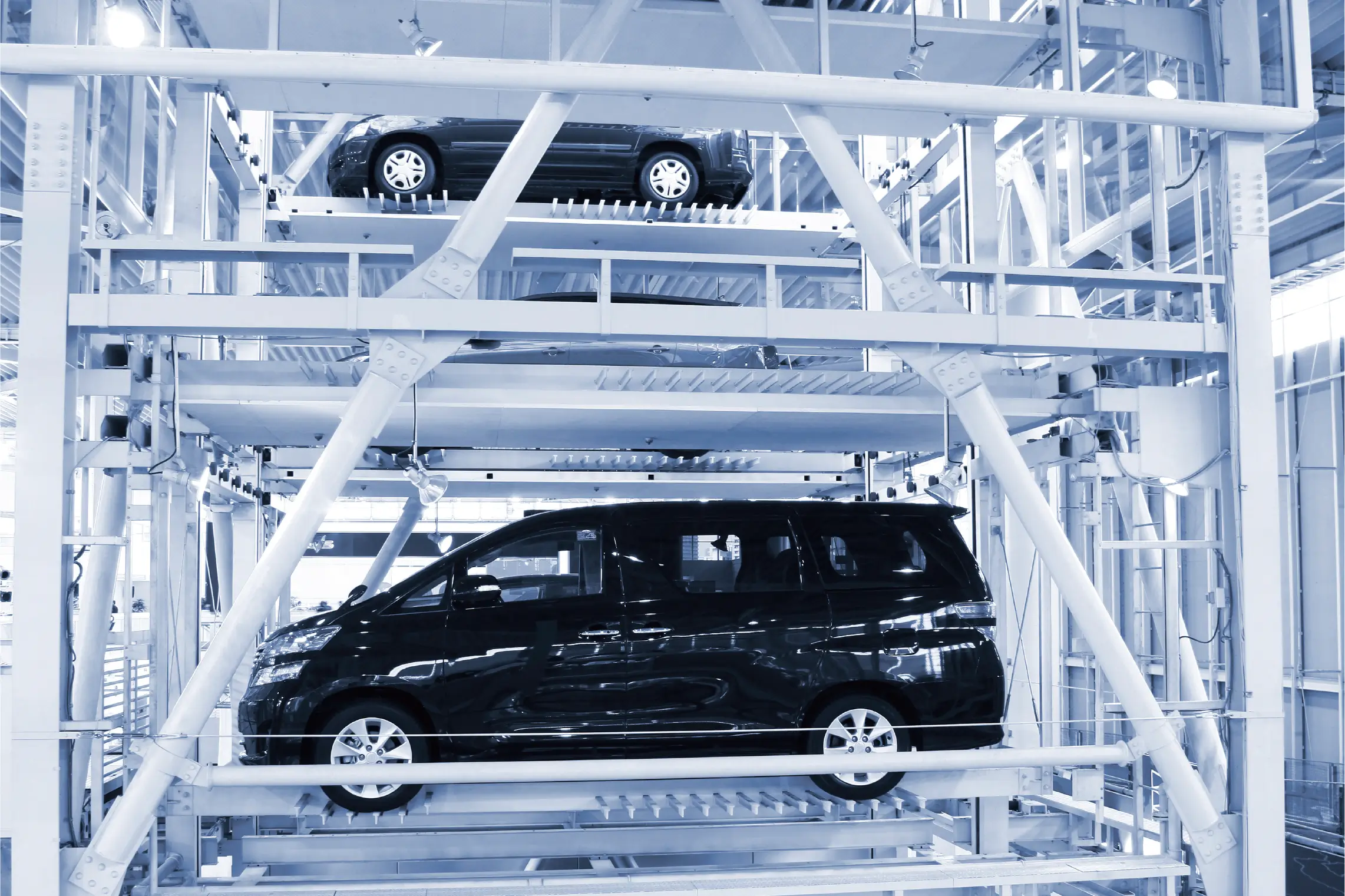 Multi-story parking garage