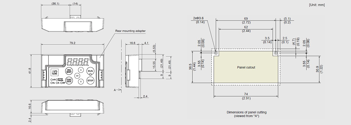 Standard (without USB) Type: TP-M3