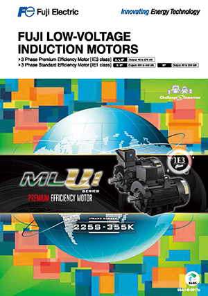 Fuji Low-Voltage Three-Phase Induction Motors