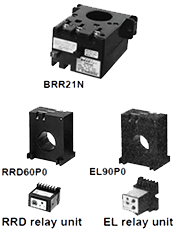 Earth leakage protective relays: BRR,EL,RRD series