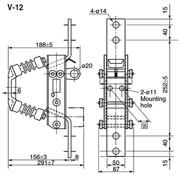 Dimensions V-12