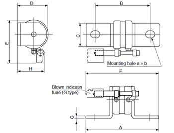 Dimensions CR2L-450 or smaller, CR2LS