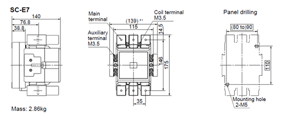Dimensions SC-E7