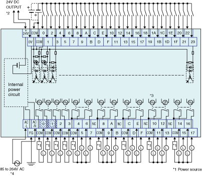 External Connection Diagrams Micrex Sx Spb Series Fuji