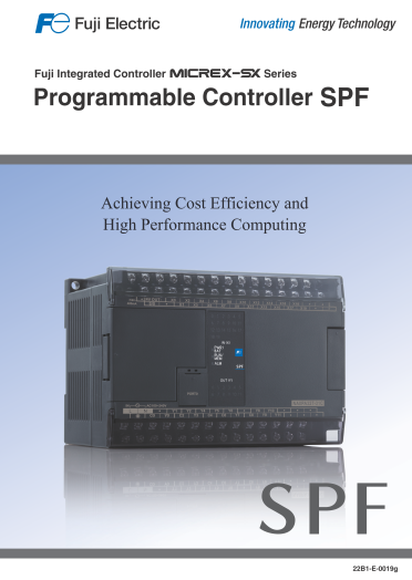FUji Controllers MICREX-SX Series SPF catalog