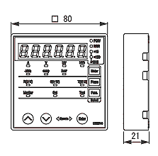 Dimensions F-MPC04E
