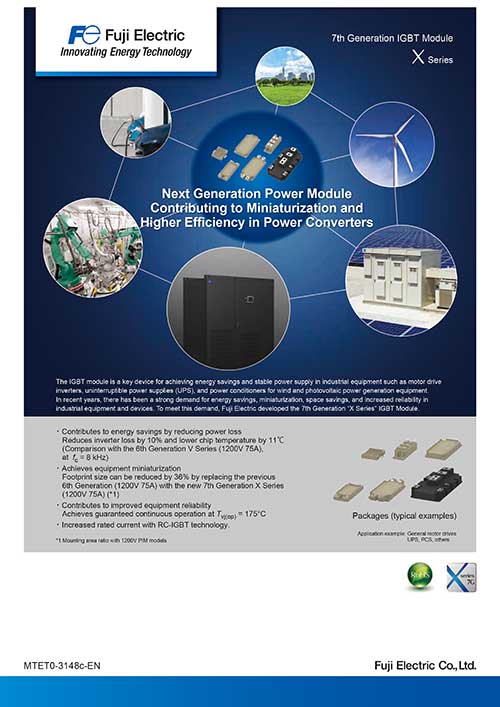 7th Generation IGBT Module X Series
