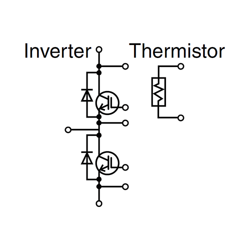Power Semiconductors - IGBT 2-Pack (Data Sheet, Equivalent Circuit 