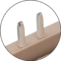 Solder pins
