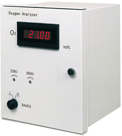 Paramagnetic oxygen analyzer <ZKG>