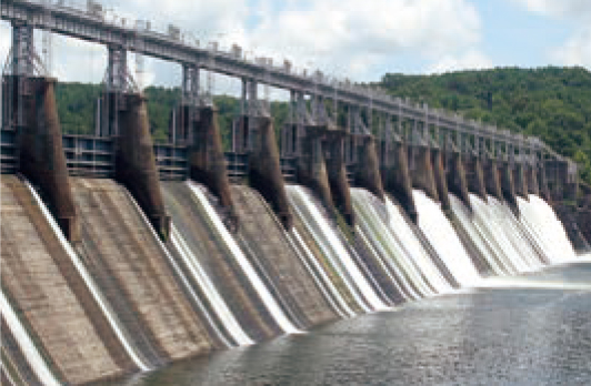 Hydroelectric power plants